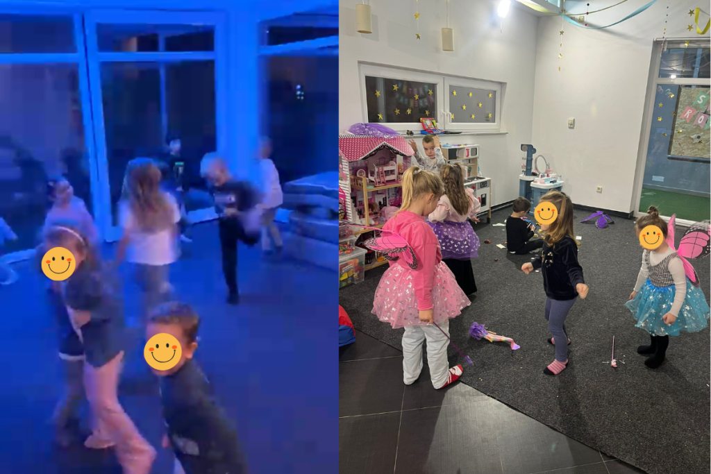 Disco u igraonici Mini Grad